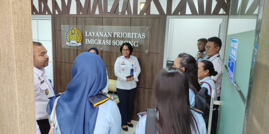 Imigrasi Sorong Sambut Hangat Kunjungan Studi Tiru Lembaga Pemasyarakan Fakfak