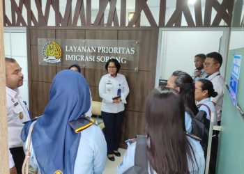 Imigrasi Sorong Sambut Hangat Kunjungan Studi Tiru Lembaga Pemasyarakan Fakfak