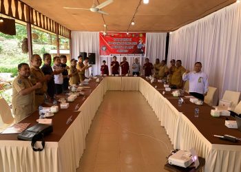 Imigrasi Sorong Gelar Rapat Tim Pengawasan Orang Asing Kabupaten Raja Ampat