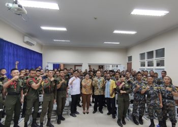 Taruna dan Taruni Poltekpel Sorong Antusias Ikuti Kuliah Umum Keimigasian