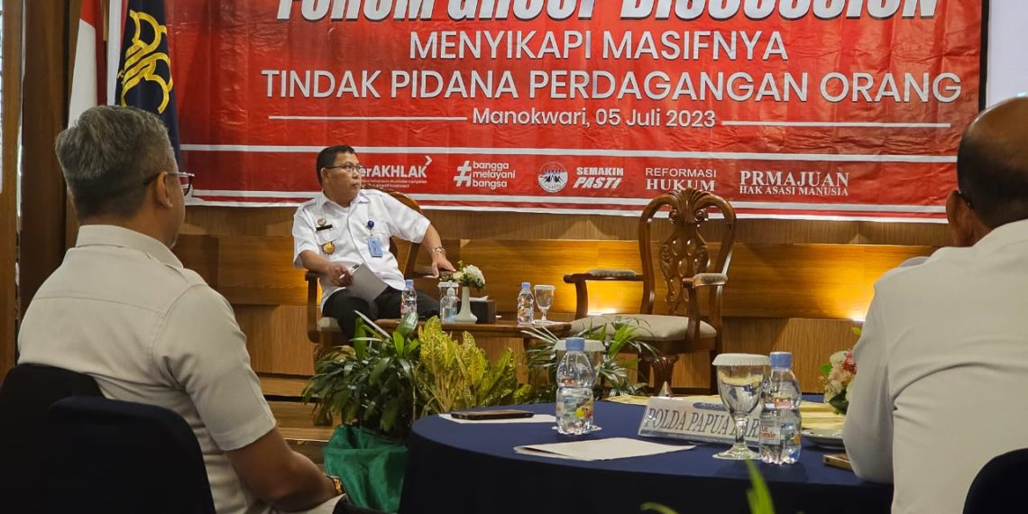 Menyikapi Masifnya Tindak Pidana Perdagangan Orang, Imigrasi Sorong Hadiri FGD di Manokwari
