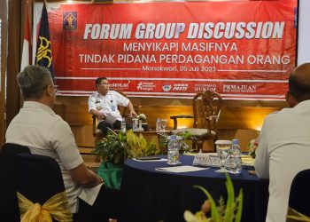Menyikapi Masifnya Tindak Pidana Perdagangan Orang, Imigrasi Sorong Hadiri FGD di Manokwari