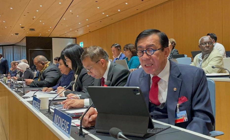 Sidang WIPO ke-64, Menkumham Sampaikan Dukungan Indonesia terhadap Pemajuan Kekayaan Intelektual Global