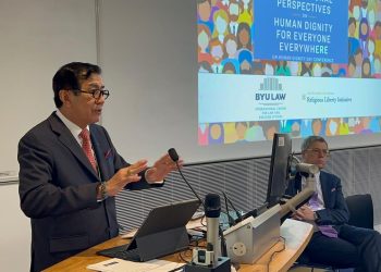 Di Oxford, Menteri Yasonna bicara soal Human Dignity