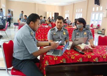 Optimalisasi RKA Tahun 2024, Imigrasi Sorong Ikuti Supervisi Pagu Anggaran TA 2024