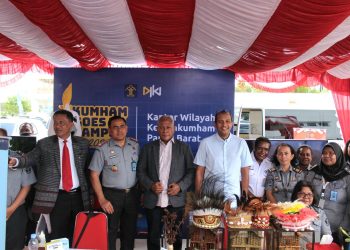 Imigrasi Sorong Turut Serta Dalam Giat Kumham Goes To Campuss