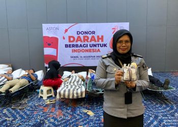 Imigrasi Sorong Turut Serta Pada Kegiatan Donor Darah Di Hotel Aston