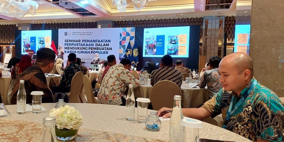 Imigrasi Sorong Berpartisipasi dalam Seminar Perpustakaan Direktorat Jenderal Imigrasi