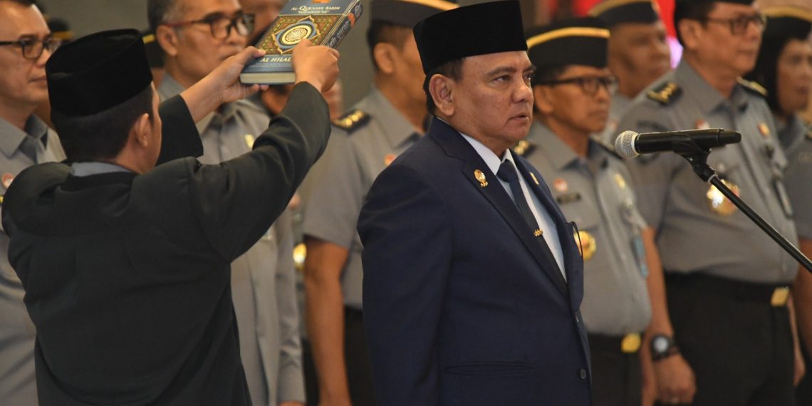 Dulu Berstatus Anggota Polri, Kini Sekjen Kemenkumham Dilantik Menjadi ASN