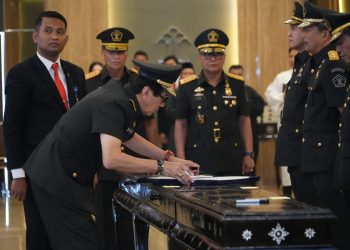 Yasonna Promosi dan Mutasi 120 Pimti Pratama di Kemenkumham