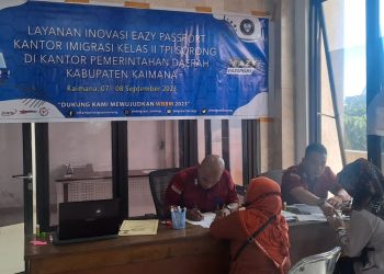 Permudah Masyarakat, Imigrasi Sorong Gelar Eazy Passport Di Kaimana