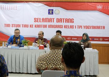 Adakan Studi Tiru, Imigrasi Sorong Kunjungi Imigrasi Yogyakarta
