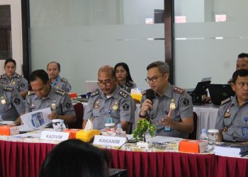 Imigrasi Sorong Sambut Hangat Kunjungan Tim Pusat Perancangan Undang-Undang Bidang Polhukham DPR RI