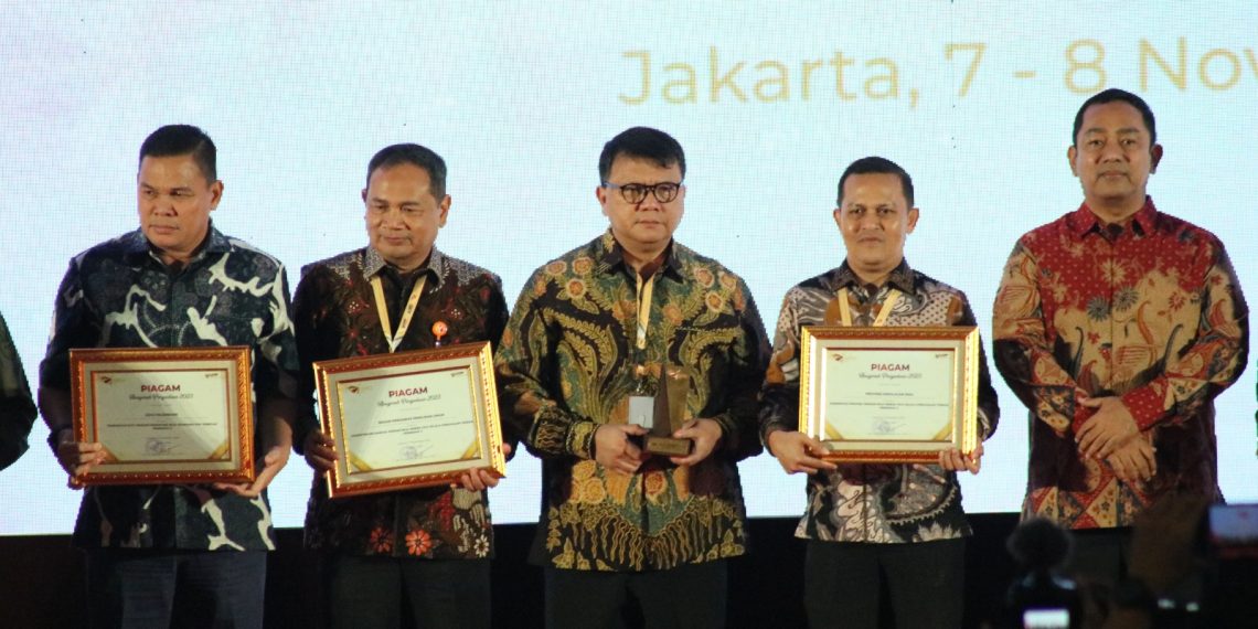 Kemenkumham Raih Penghargaan Terbaik I ITKP di Anugerah Pengadaan 2023