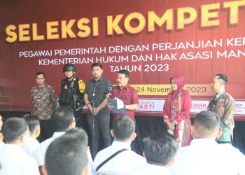 Perebutkan 1.563 Formasi, Calon PPPK Kemenkumham Jalani Seleksi Kompetensi
