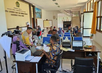 Dorong Upaya Peningkatan Pelayanan, Imigrasi Sorong Hadirkan Pelayanan Paspor Jemput Bola di Kabupaten Raja Ampat