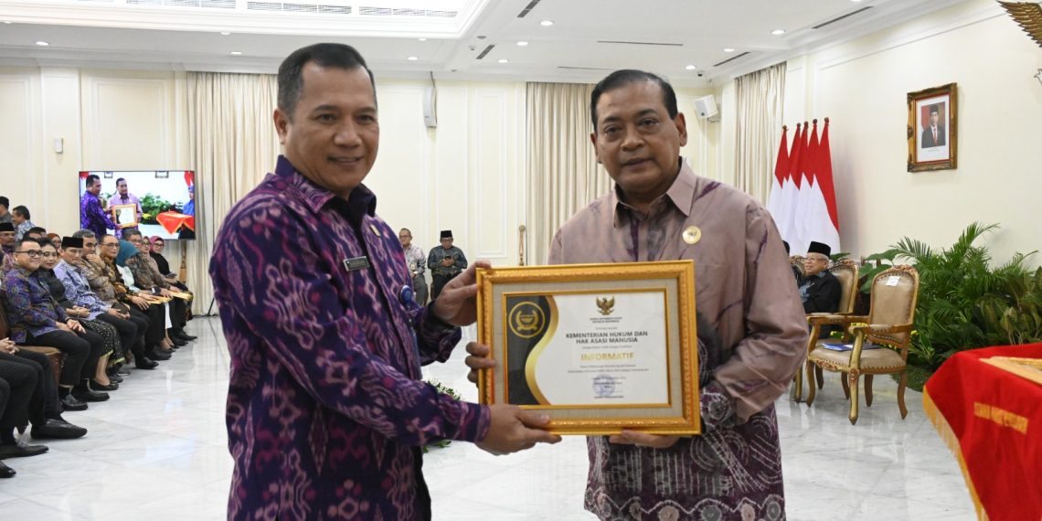 Kemenkumham Sukses Pertahankan Predikat Badan Publik Informatif