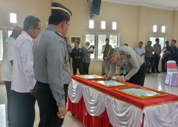Imigrasi Sorong Ikuti Penandatanganan Perjanjian Kinerja, Komitmen Bersama Pembangunan Zona Integritas, dan Ikrar Netralitas ASN