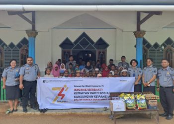 Imigrasi Berbakti: Kunjungan Bakti Sosial ke Panti Asuhan Memperingati Hari Bhakti Imigrasi Ke-74