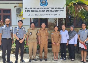 Bentuk Desa Binaan Imigrasi, Imigrasi Sorong Lakukan Kordinasi dan Konsultasi di Kabupaten Sorong