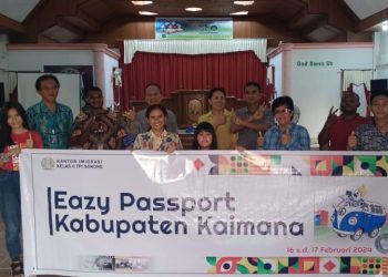 Adakan Layanan Eazy Passport di Kaimana, Masyarakat Sangat Antusias