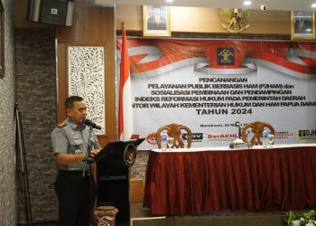 Pencanangan P2HAM Di Lingkungan Kanwil Kemenkumham Papua Barat: Komitmen Terhadap Pelayanan Publik Berbasis HAM