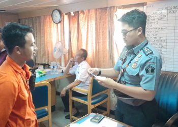 27 Kru Kapal MT. PETROMAX Berhasil Masuk Lewat TPI Laut Sorong