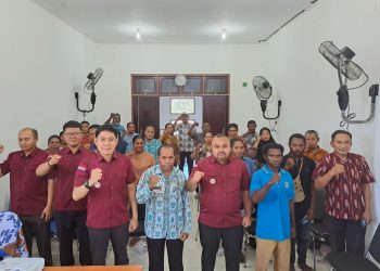 Bekali Desa Binaan, Imigrasi Sorong Gelar Sosialisasi Tentang Pencegahan TPPO dan TPPM di Kampung Fafi