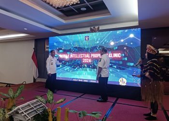 Pembukaan Kegiatan Klinik Kekayaan Intelektual Bergerak di Manokwari Berlangsung Sukses