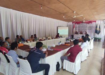 Imigrasi Sorong Selenggarakan Rapat Koordinasi Timpora di Kabupaten Raja Ampat