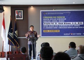 Imigrasi Sorong Ikuti Pengarahan dan Penguatan Direktur Intelijen Keimigrasian