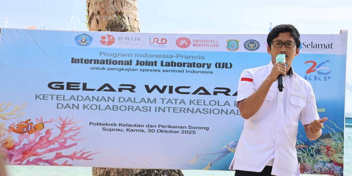 Sinergi Imigrasi Sorong dan Politeknik Kelautan dan Perikanan Sorong Dalam Kegiatan Gelar Wicara