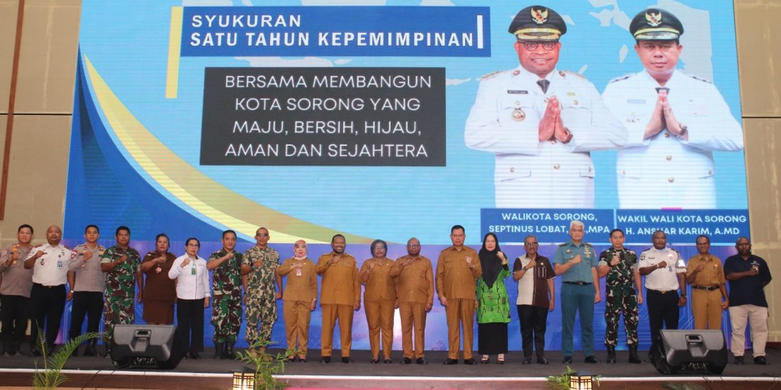 Kepala Kantor Imigrasi Sorong Turut Mengahadiri Undangan Syukuran Satu Tahun Kepemimpinan Walikota dan Wakil Walikota Sorong