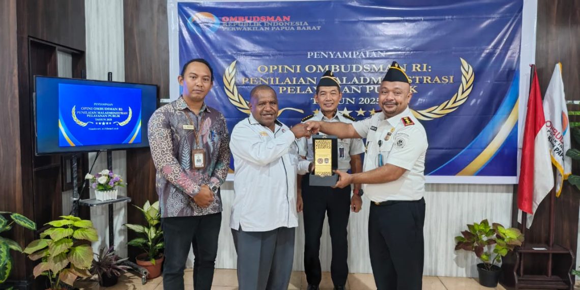 Kepala Kantor Imigrasi Sorong Hadiri Penyampaian Hasil Opini Ombudsman RI Tahun 2025
