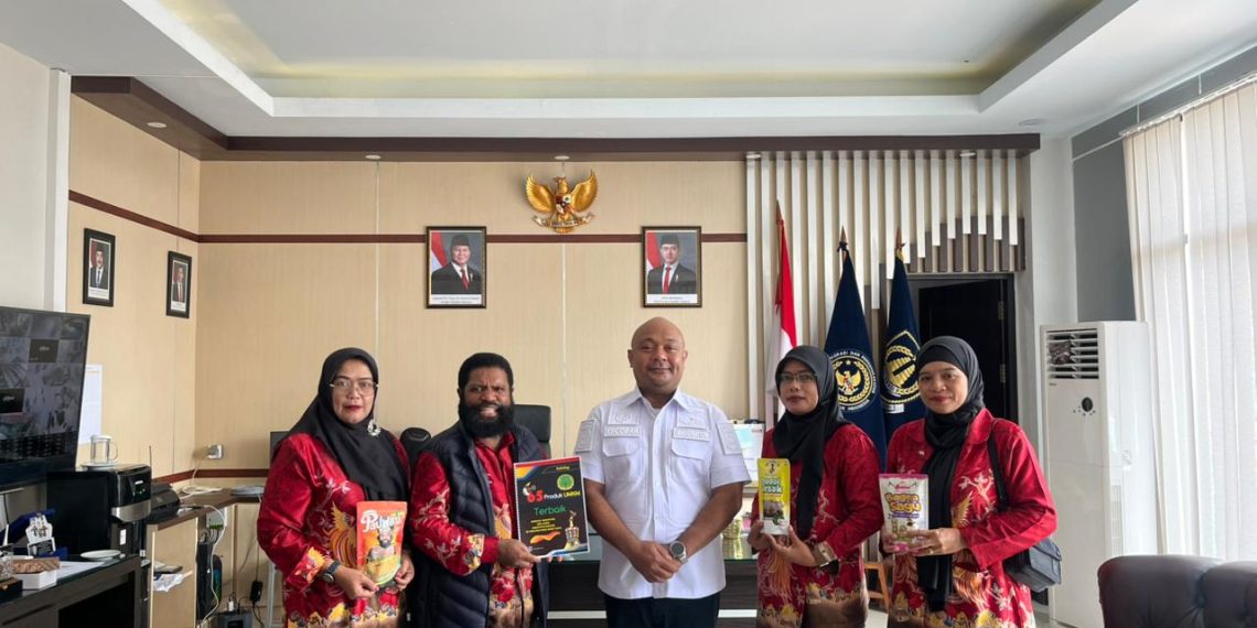 Kantor Imigrasi Kelas II TPI Sorong Terima Kunjungan Asosiasi Nusantara UMKM Papua Barat Daya