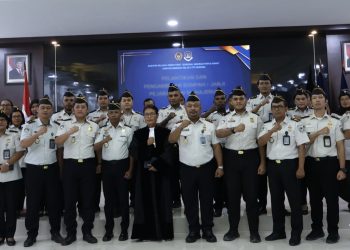 Pelantikan dan Pengambilan Sumpah/Janji Pejabat Non Manajerial di Lingkungan Kantor Imigrasi Kelas II TPI Sorong