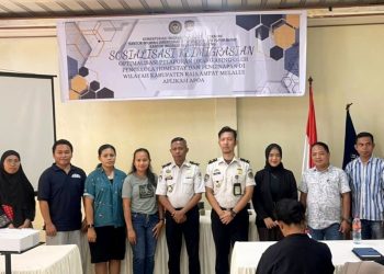 Imigrasi Sorong Gelar Sosialisasi Optimalisasi Pelaporan Orang Asing di Raja Ampat
