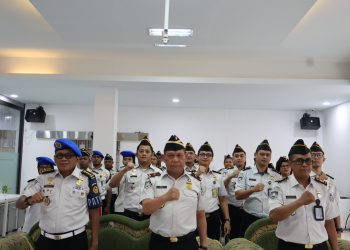 Kanwil Ditjen Imigrasi Papua Barat Gelar Monitoring Tugas dan Fungsi Kepatuhan Internal Triwulan II di Kanim Sorong