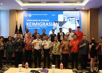 Kantor Imigrasi Kelas II TPI Sorong Gelar Sosialisasi Optimalisasi Pelaporan Orang Asing Melalui Aplikasi APOA