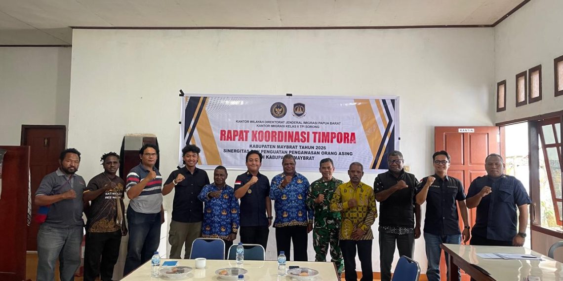 Imigrasi Sorong Perkuat Sinergi Pengawasan Orang Asing melalui Rakor TIMPORA di Maybrat