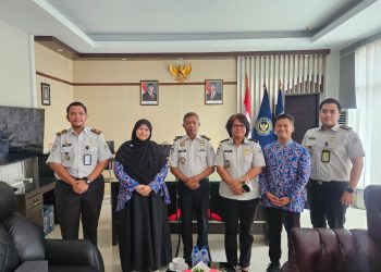 Kantor Imigrasi Kelas II TPI Sorong Terima Kunjungan Konsular Kedutaan Besar Inggris
